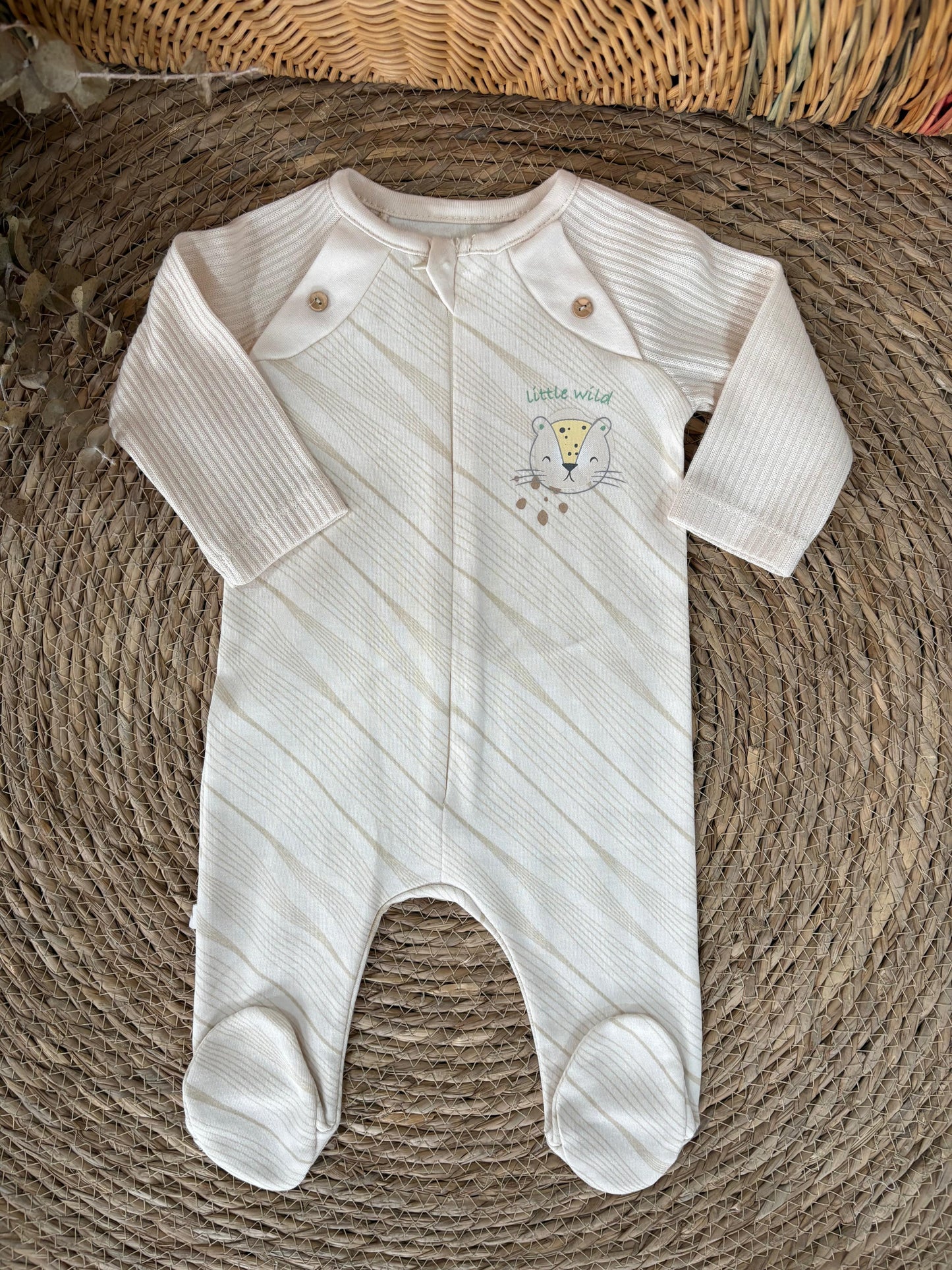 Little Wild Overall-beige