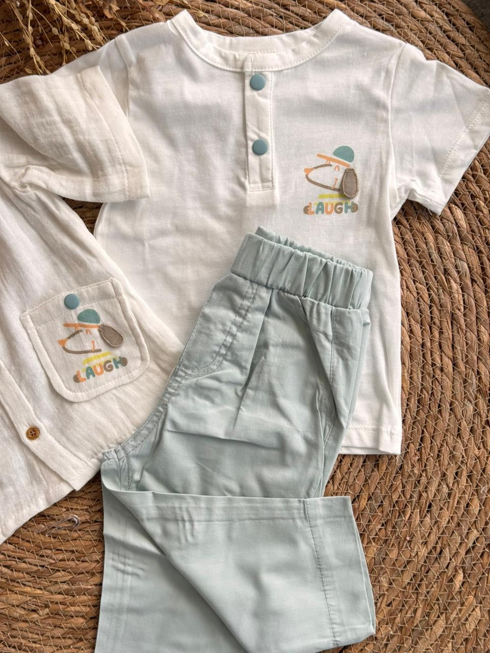 Smile & Laugh Play Set-Blue