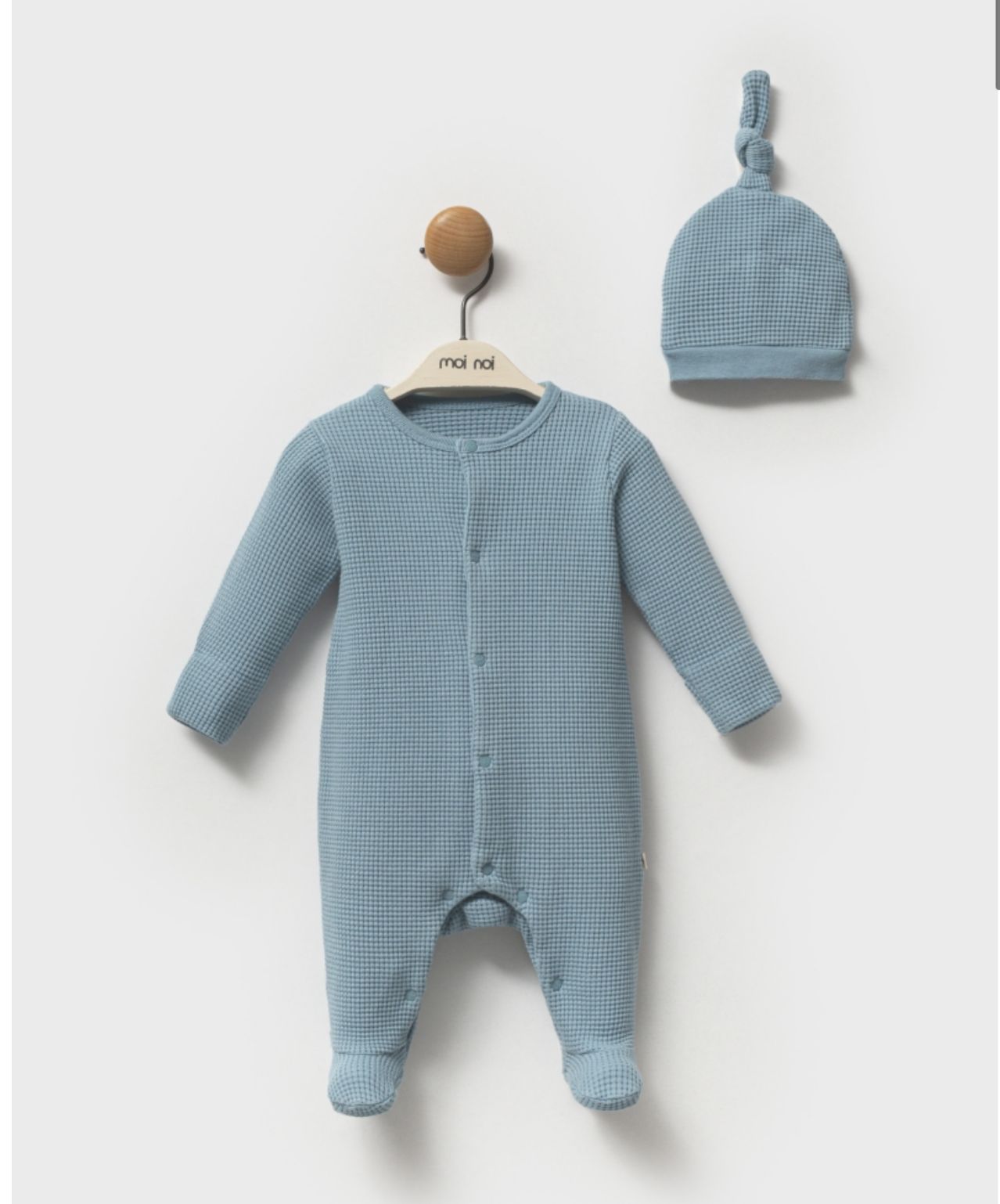 Waffles Overall With Hat-Petrole