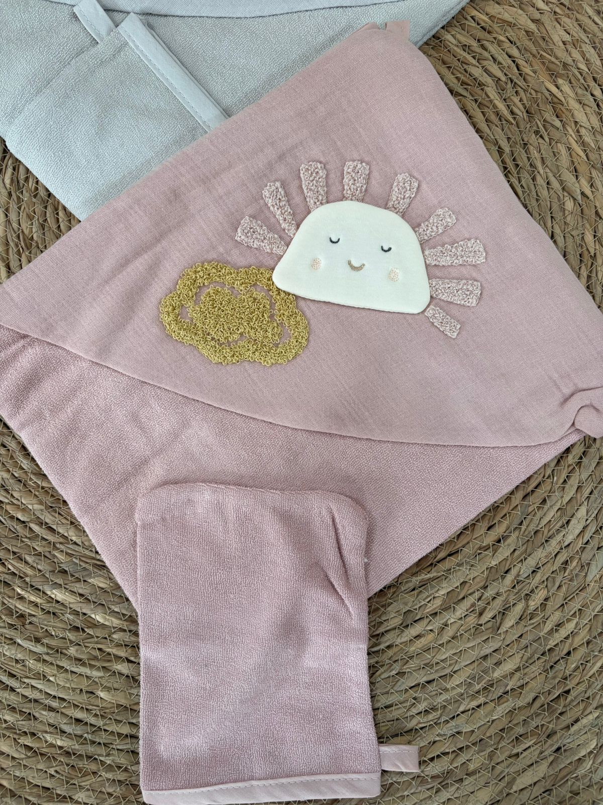 Sunny Cuddles Hooded Towel