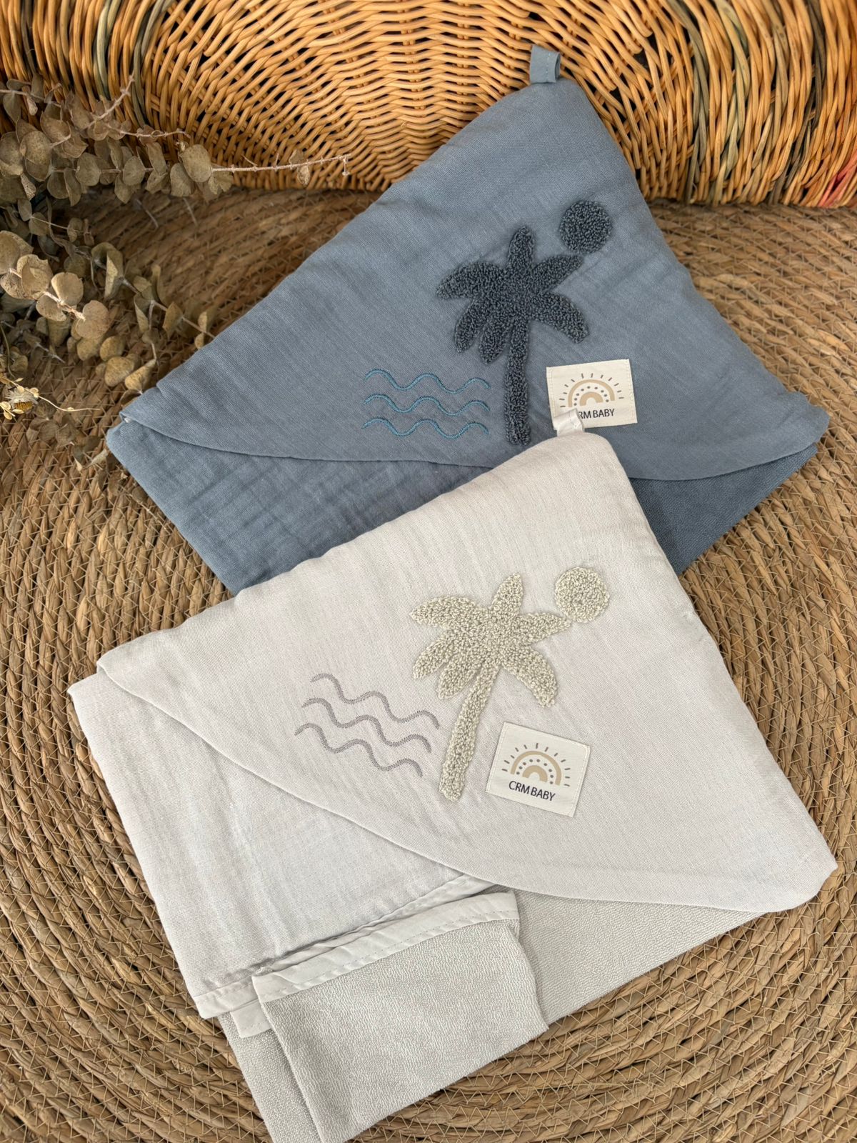 Palm Breeze Baby Towel