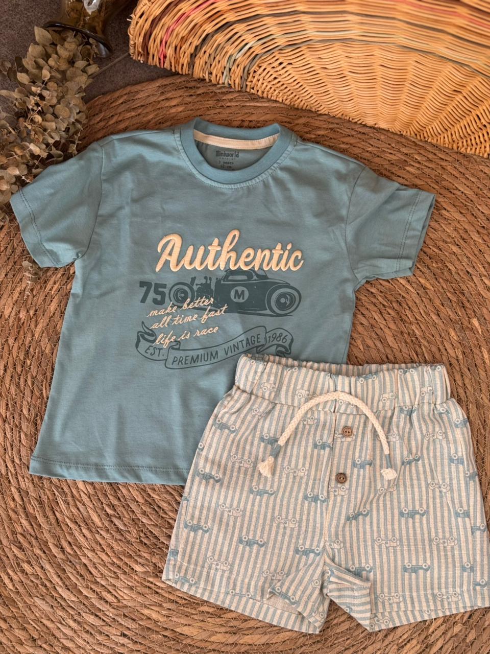 Authentic set-blue