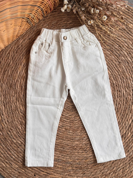Classic Pants-White