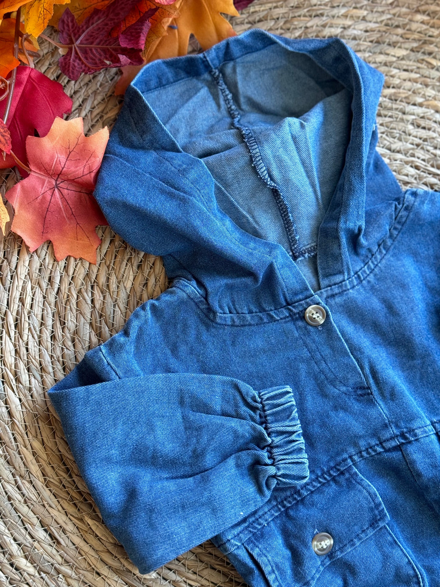 Denim Hoodie !