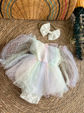 Load image into Gallery viewer, Pastel Romper With Headband
