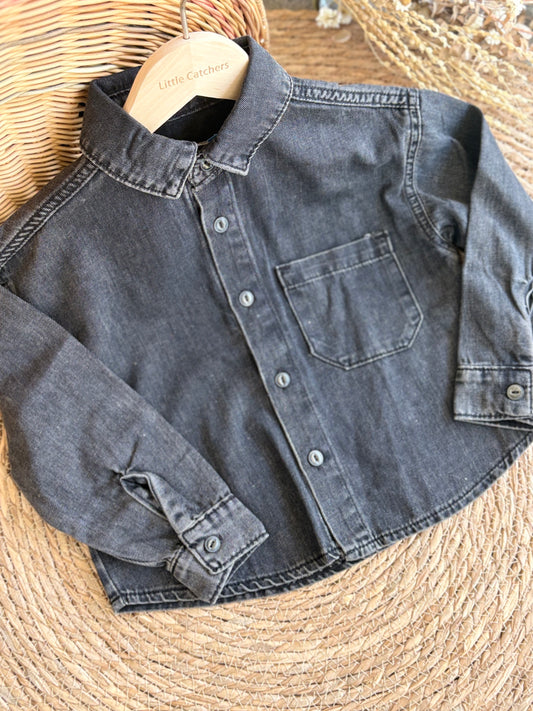 Washed Denim Shirt