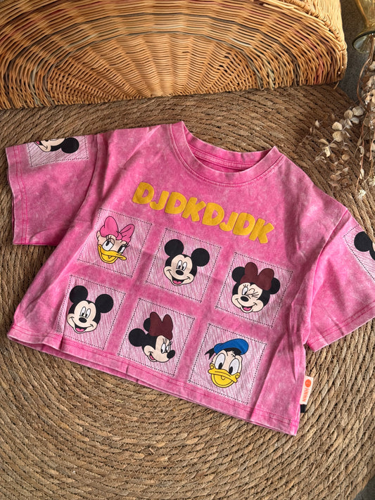 Mickey & Friends Tshirt-Pink