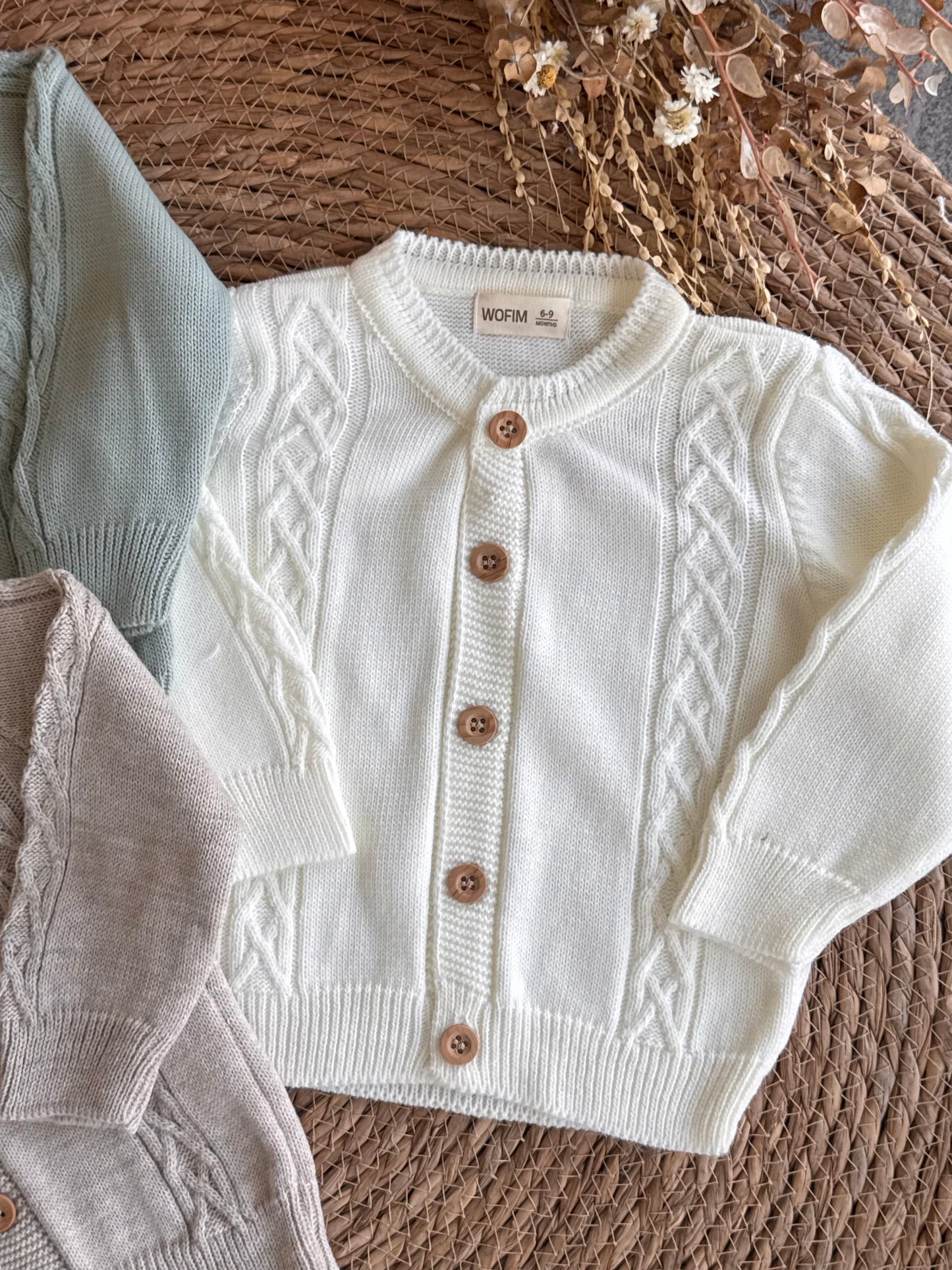 The Heirloom Cable Knit Cardigan