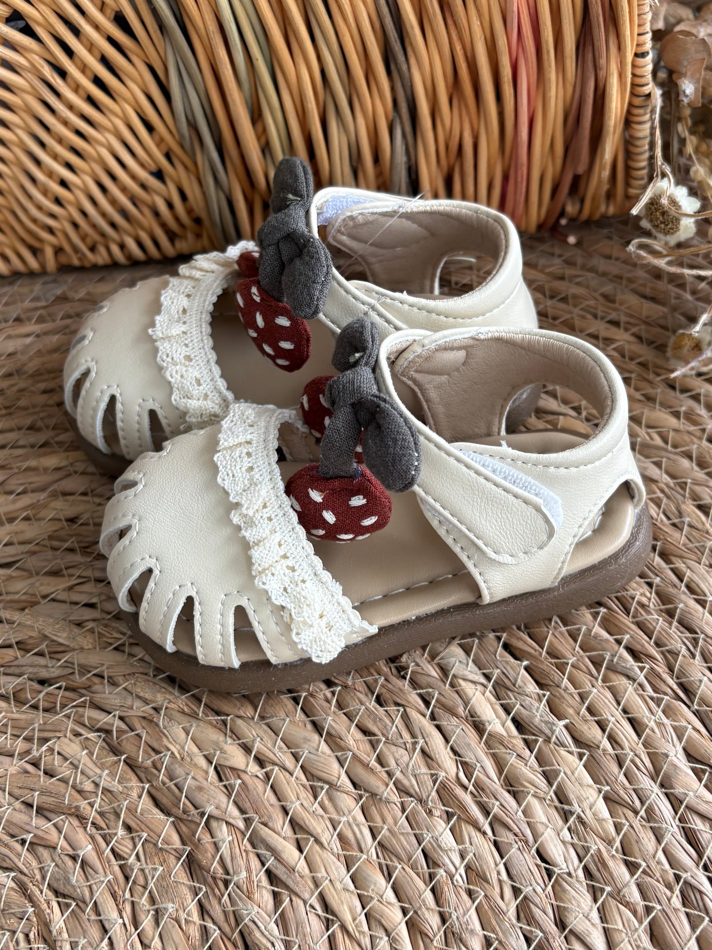 Sweet Cherry Baby Sandals
