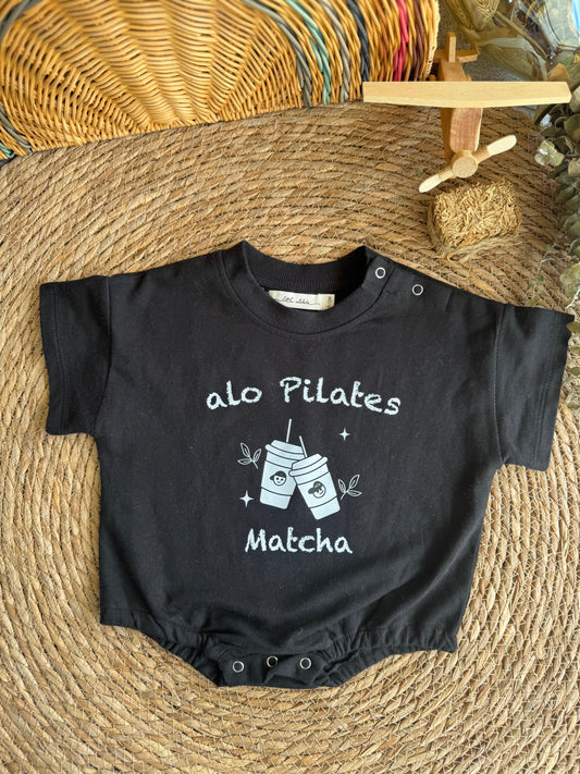 alo Romper Black