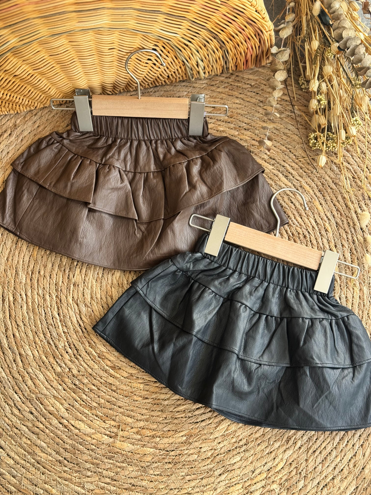 Leather Skirt