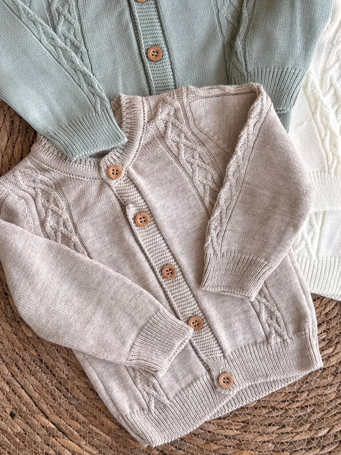 The Heirloom Cable Knit Cardigan