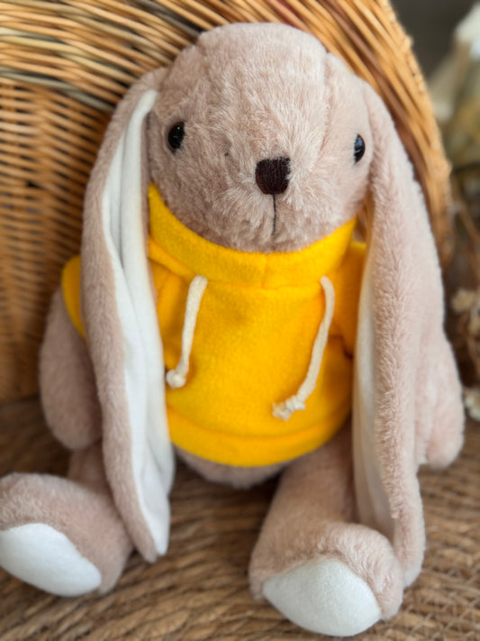 Lou Bunny -Yellow Hoodie