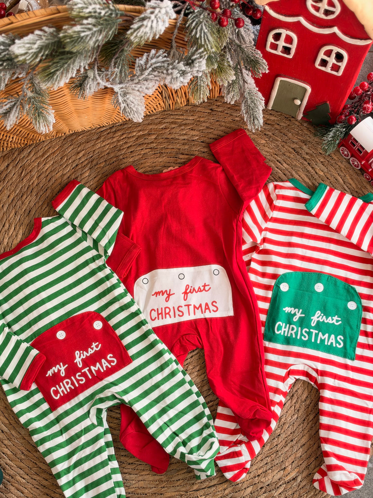 My First Christmas Overall