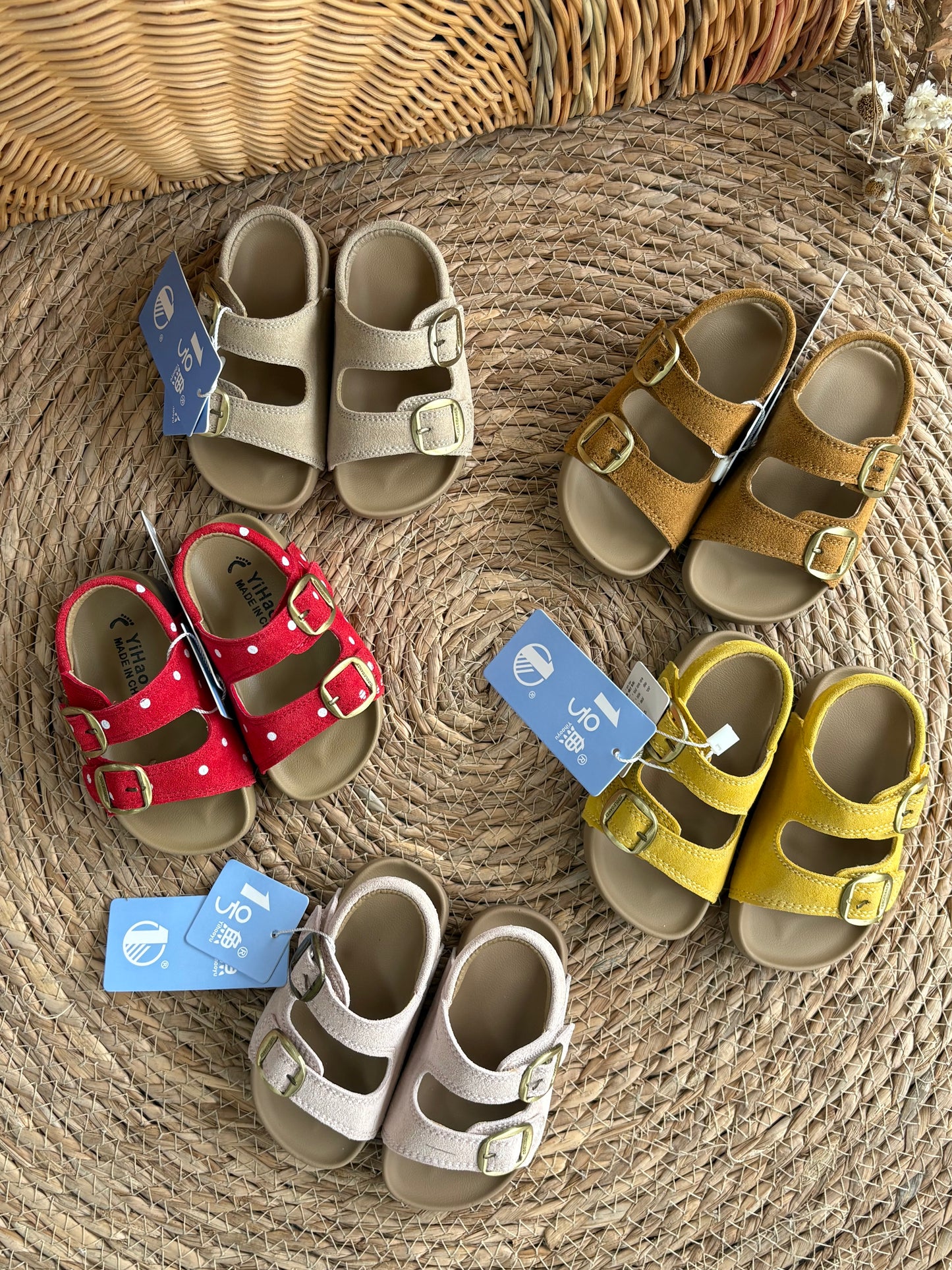 Classic Buckle Sandals