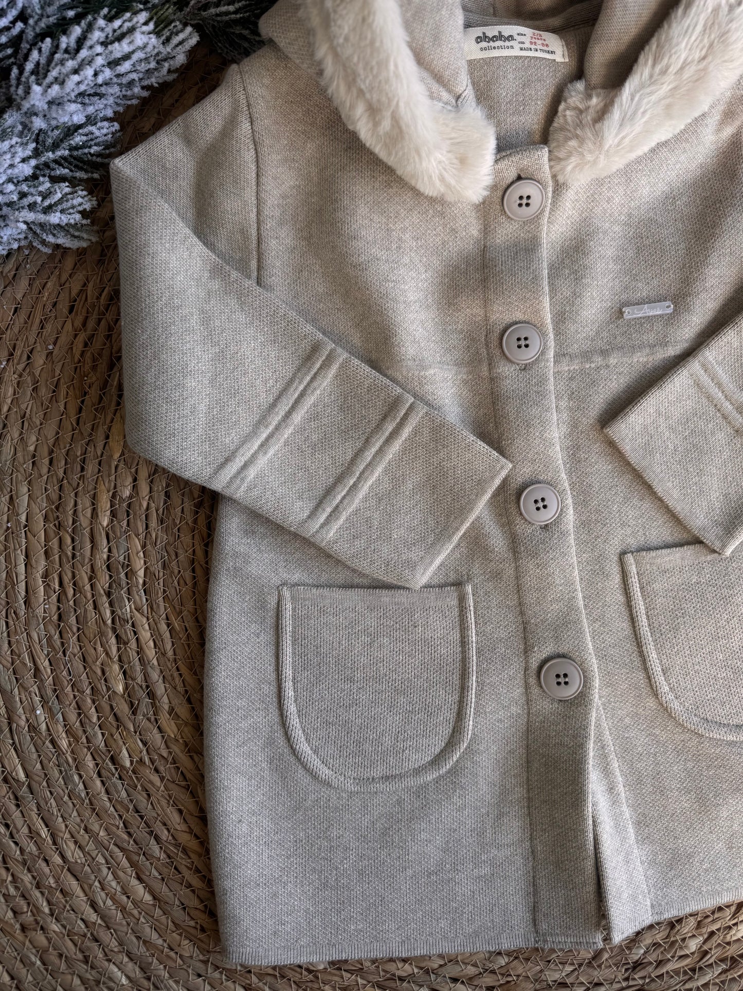 Little Winter Charm Coat – Beige