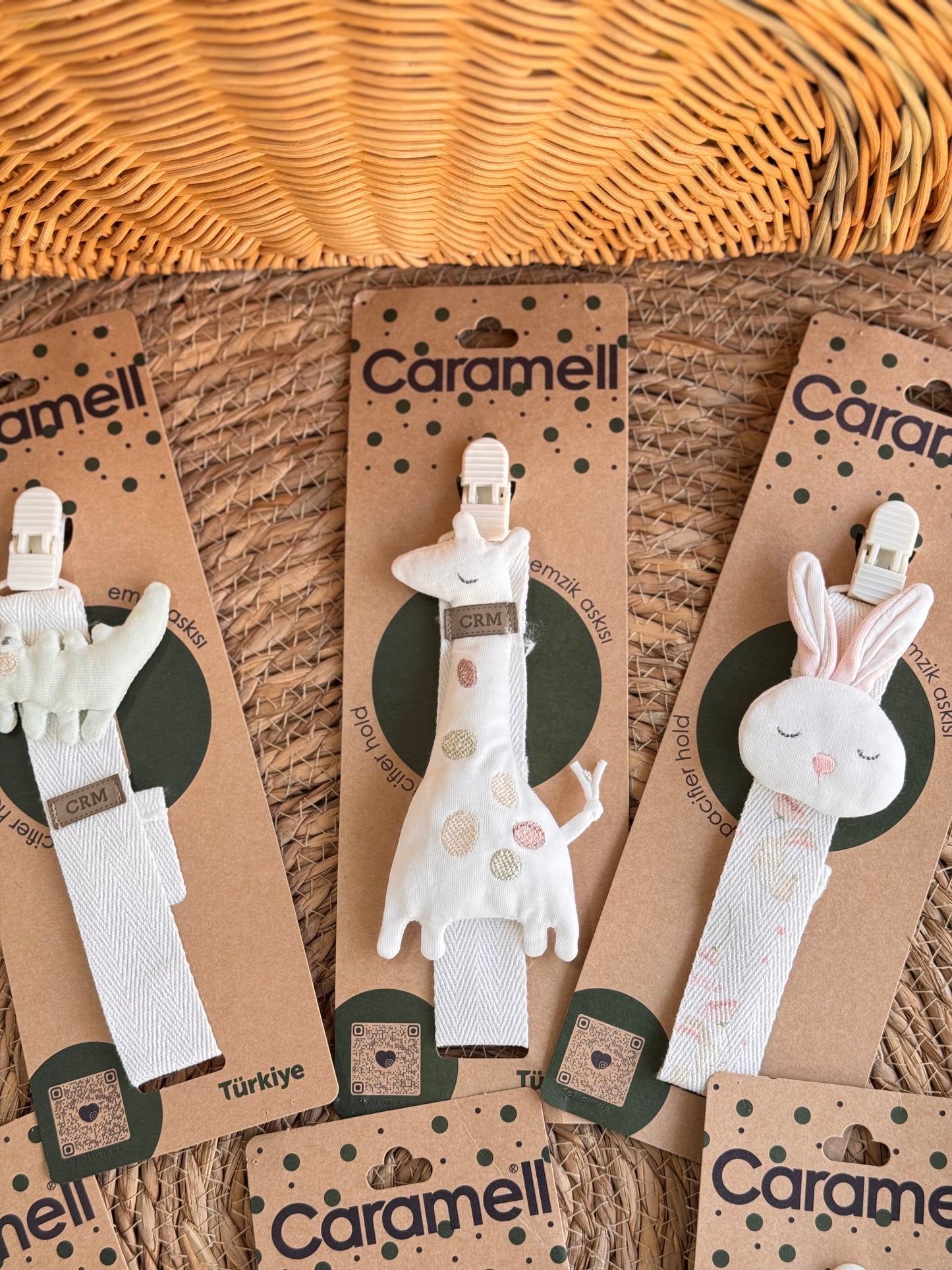 Pacifier clips