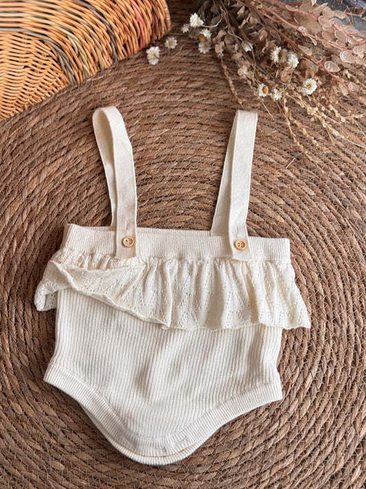 Meadow Ruffle Knit Romper