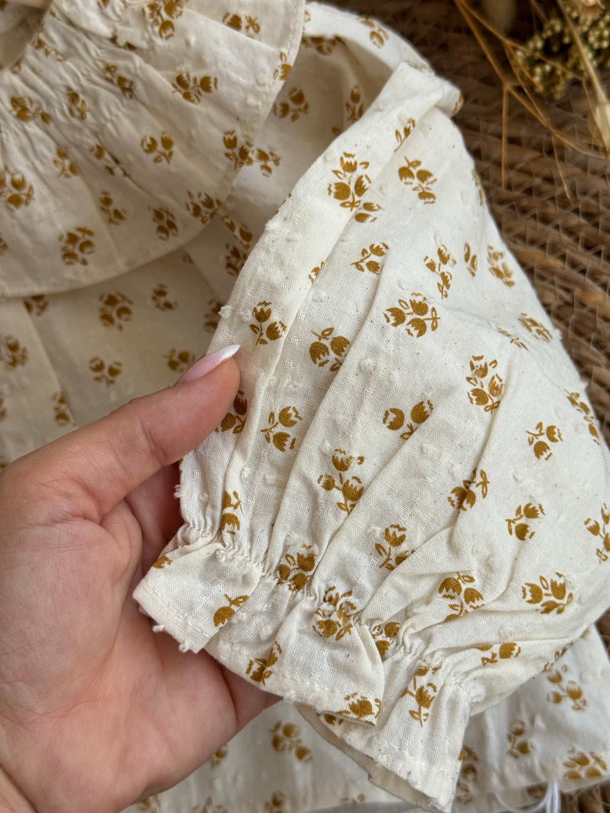 Floral Ruffle Blouse