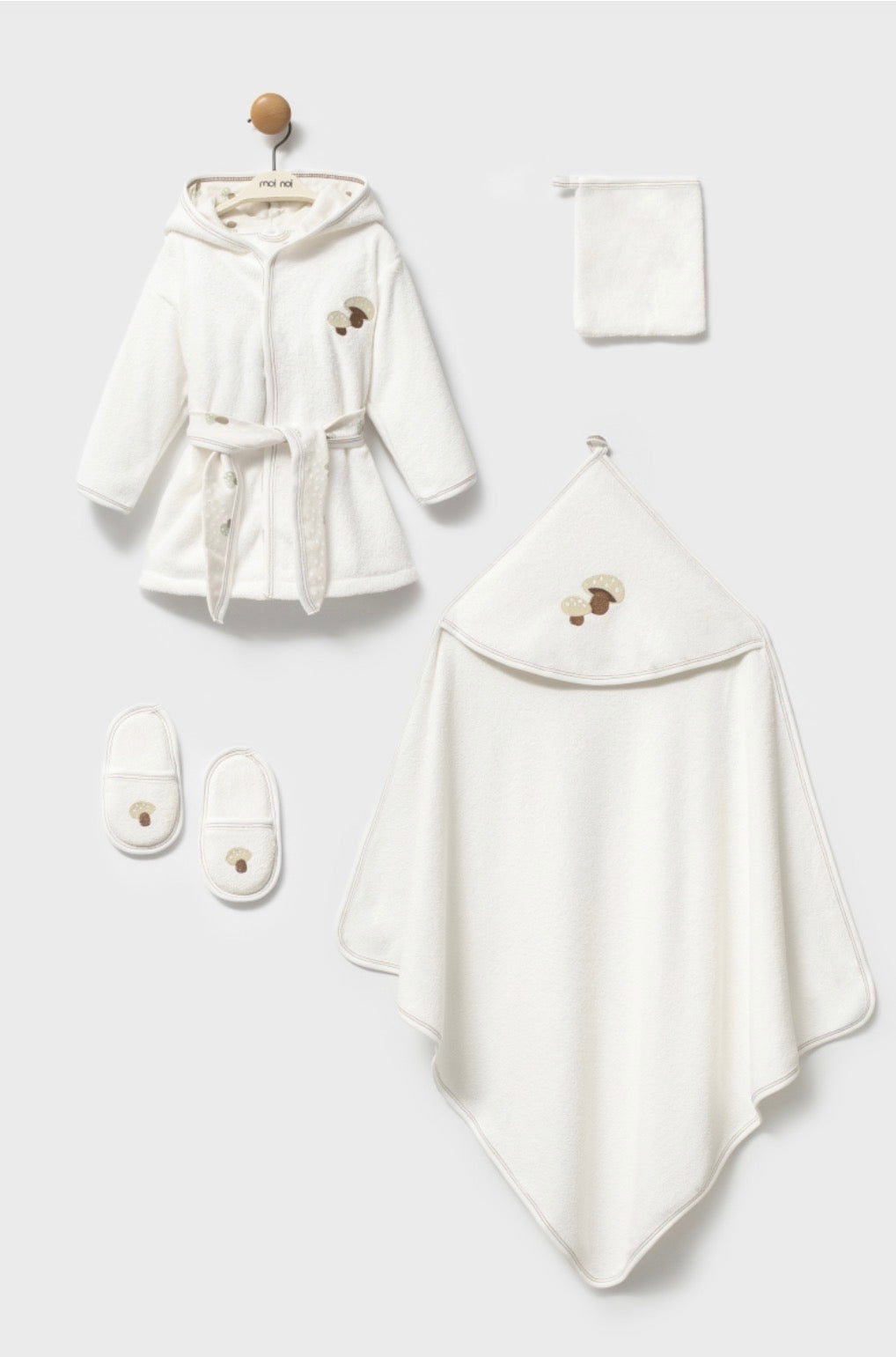 Mushrooms Bathroom Set of 4pcs