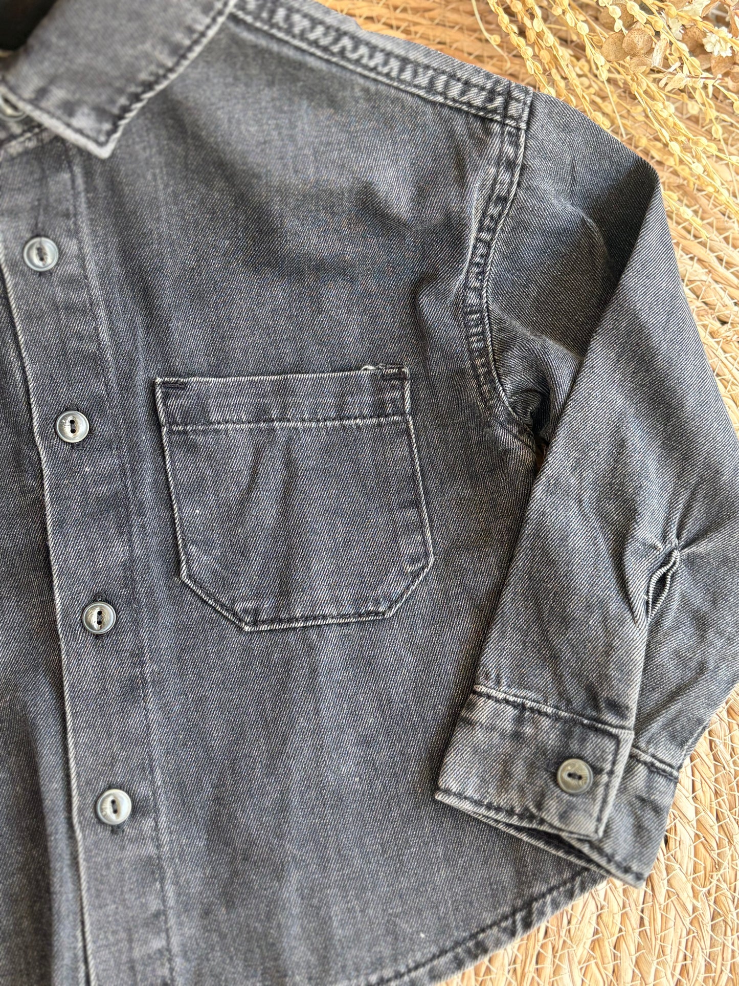 Washed Denim Shirt