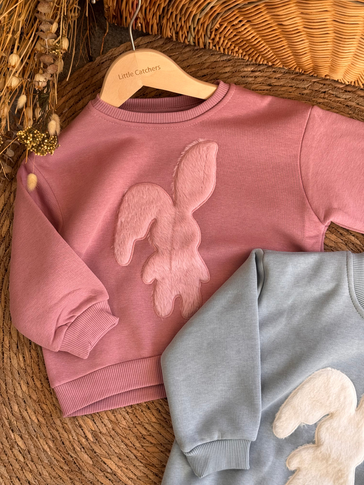 Rabbit Sweater Fleece Inside