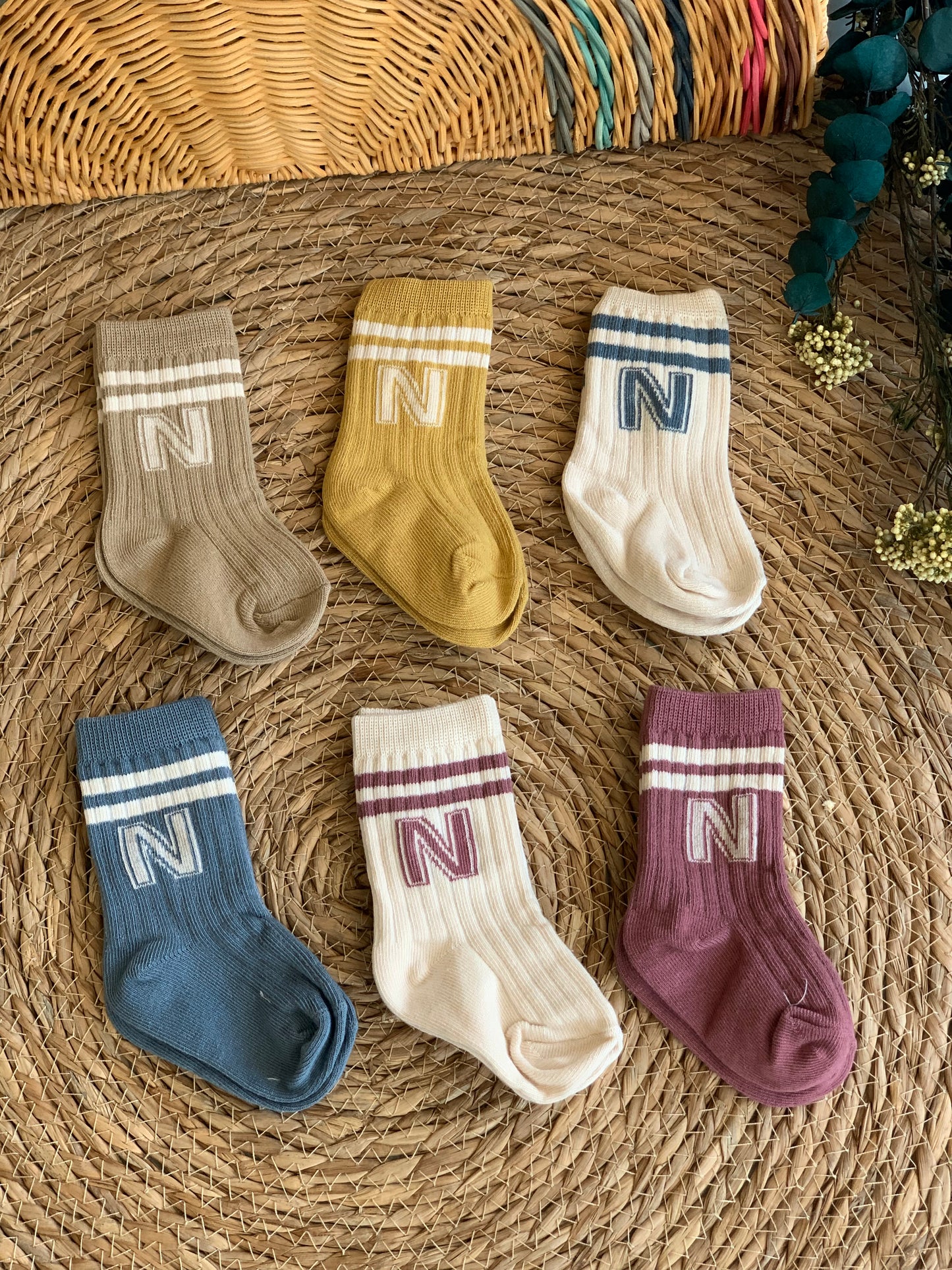 N Baby Socks