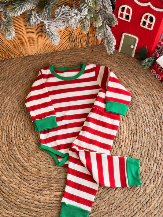 Red & White Stripes Set