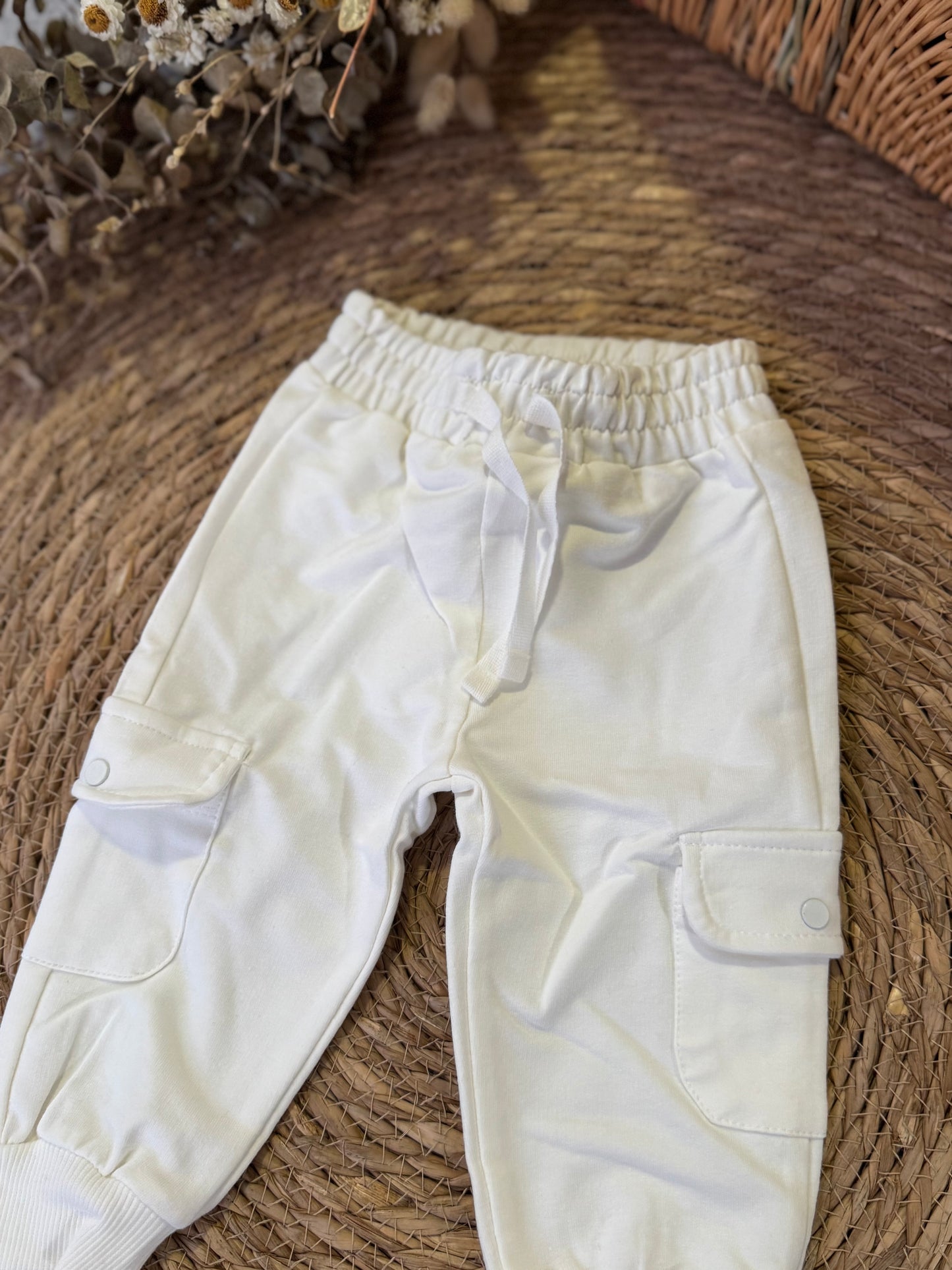 Cotton Jogger White