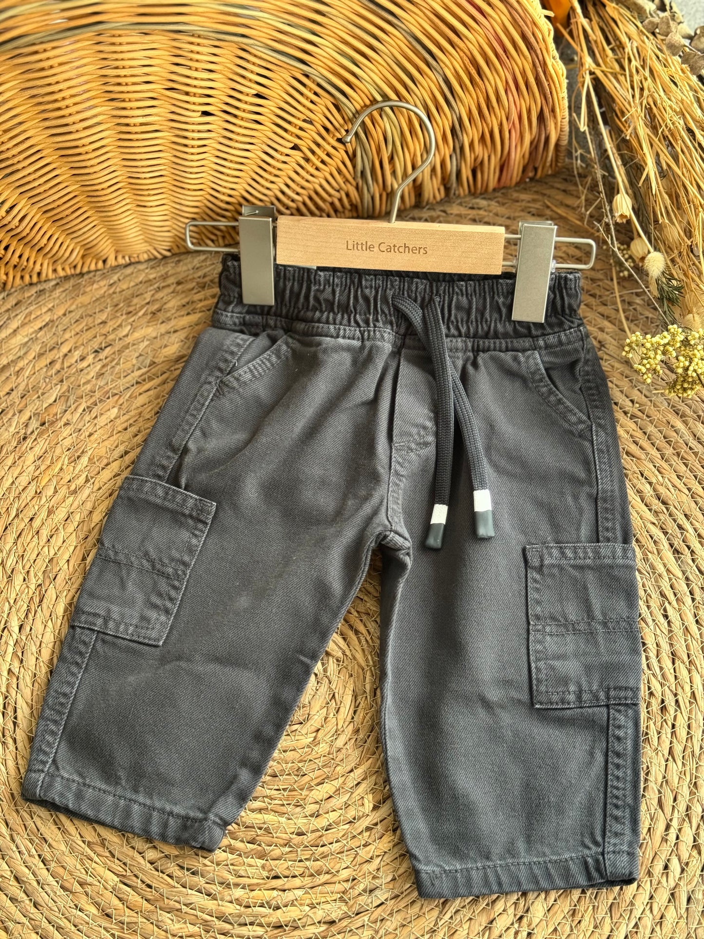Cargo Pants-Black