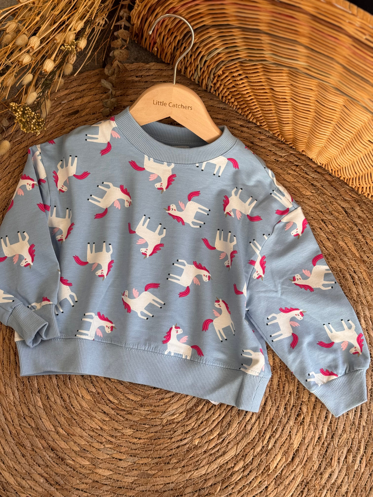 Unicorn Blue Sweater