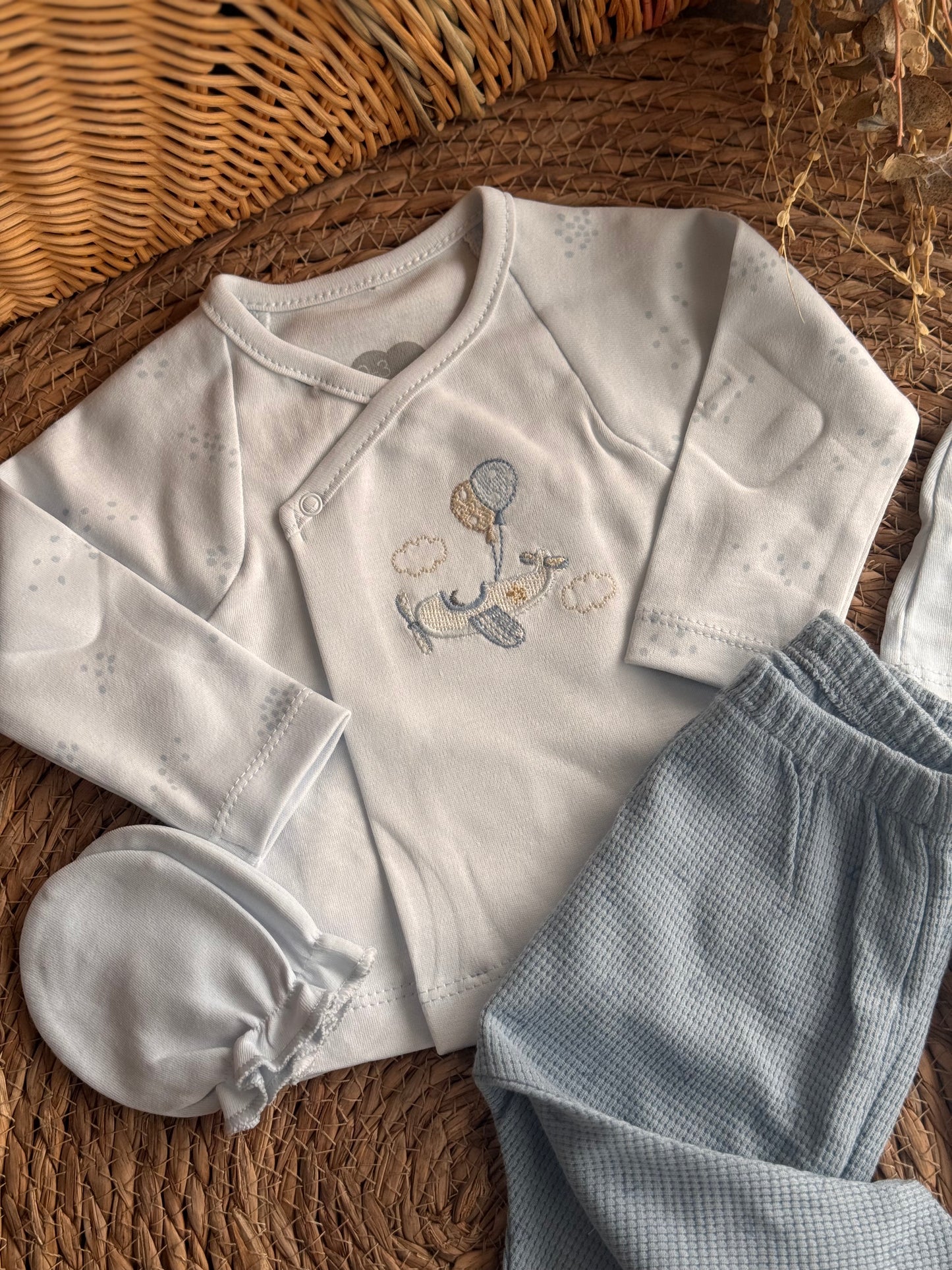 Little Aviator Organic Hospital Set - Blue