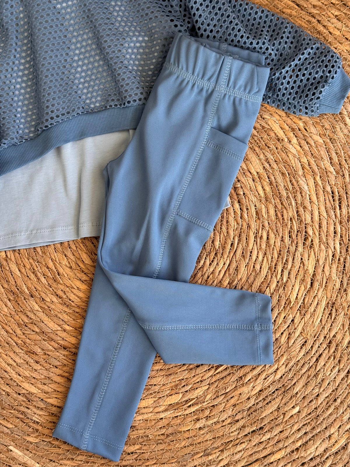 Blue Activewear Set of 3pcs