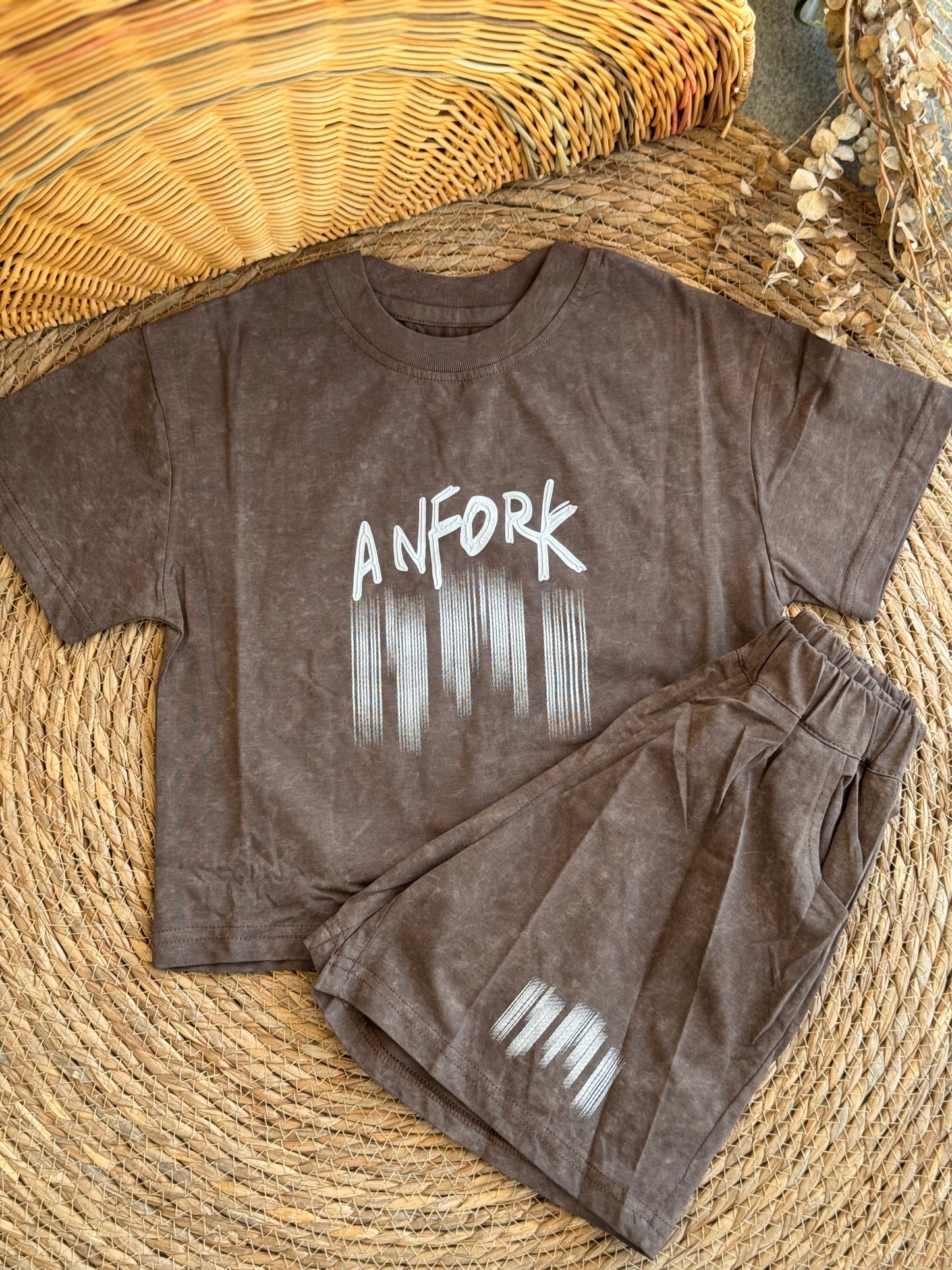 Anfork Set-Brown