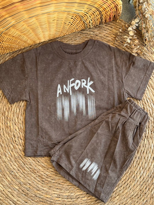 Anfork Set-Brown