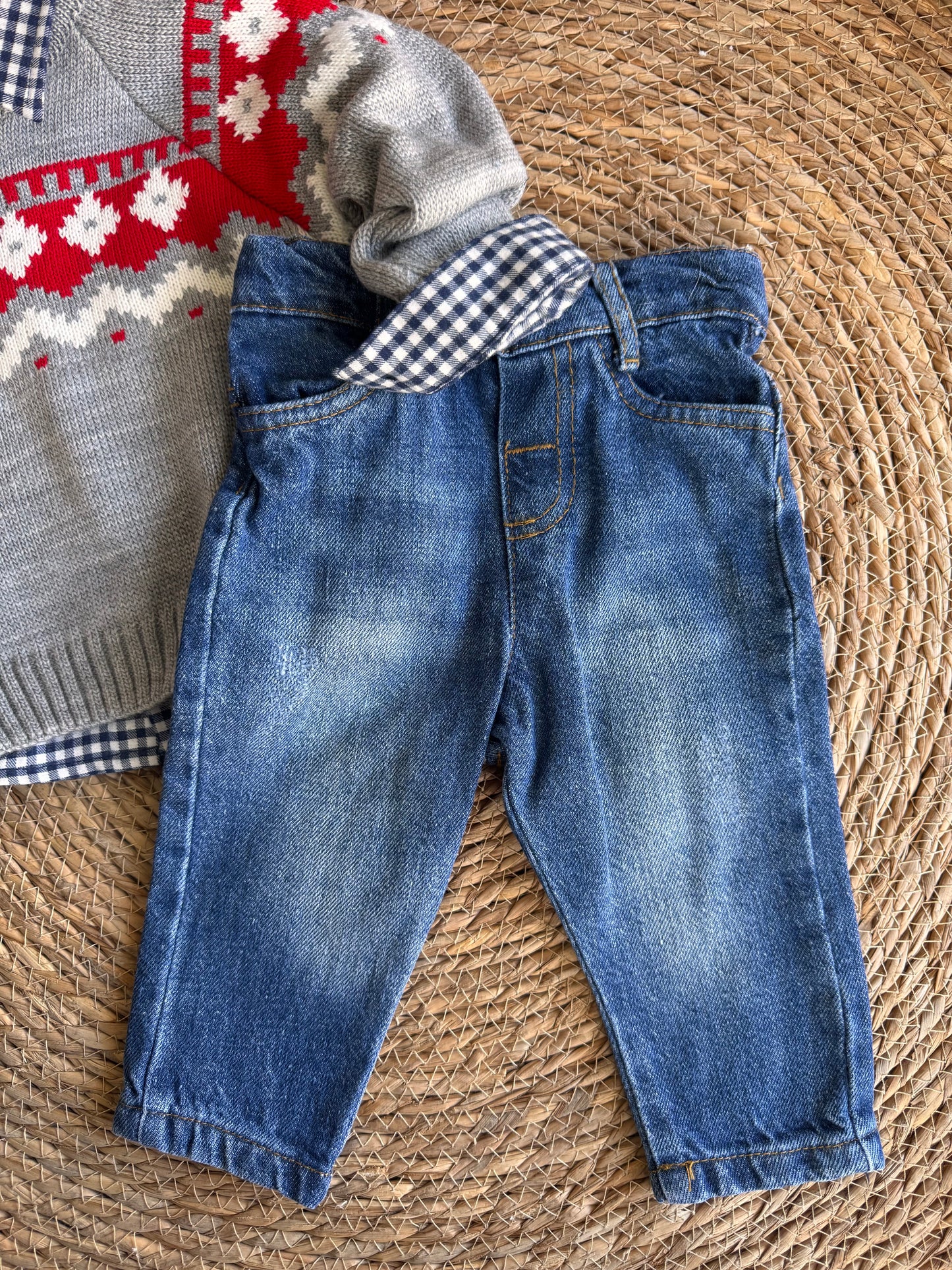 Little Christmas Knit Outfit