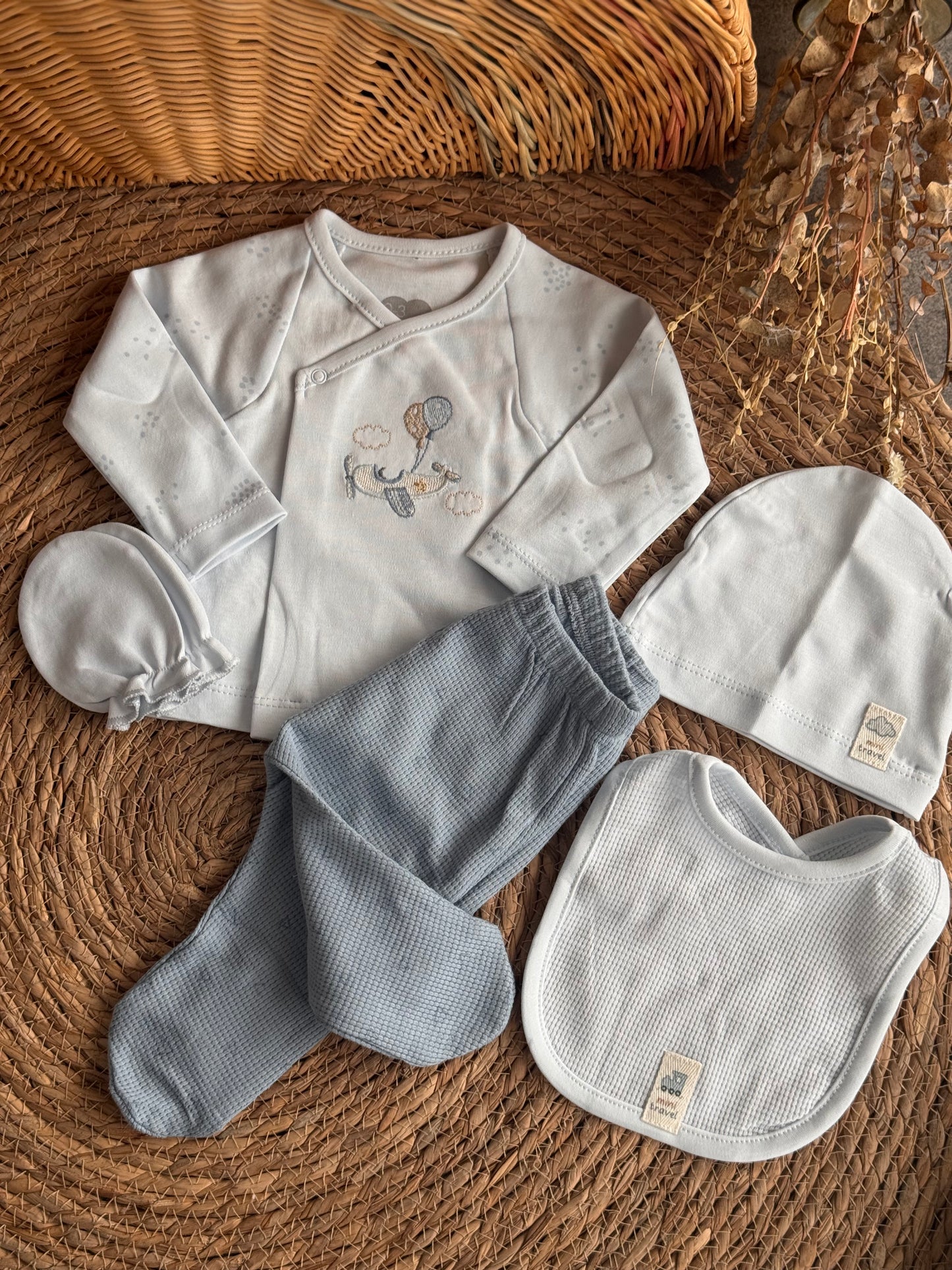 Little Aviator Organic Hospital Set - Blue