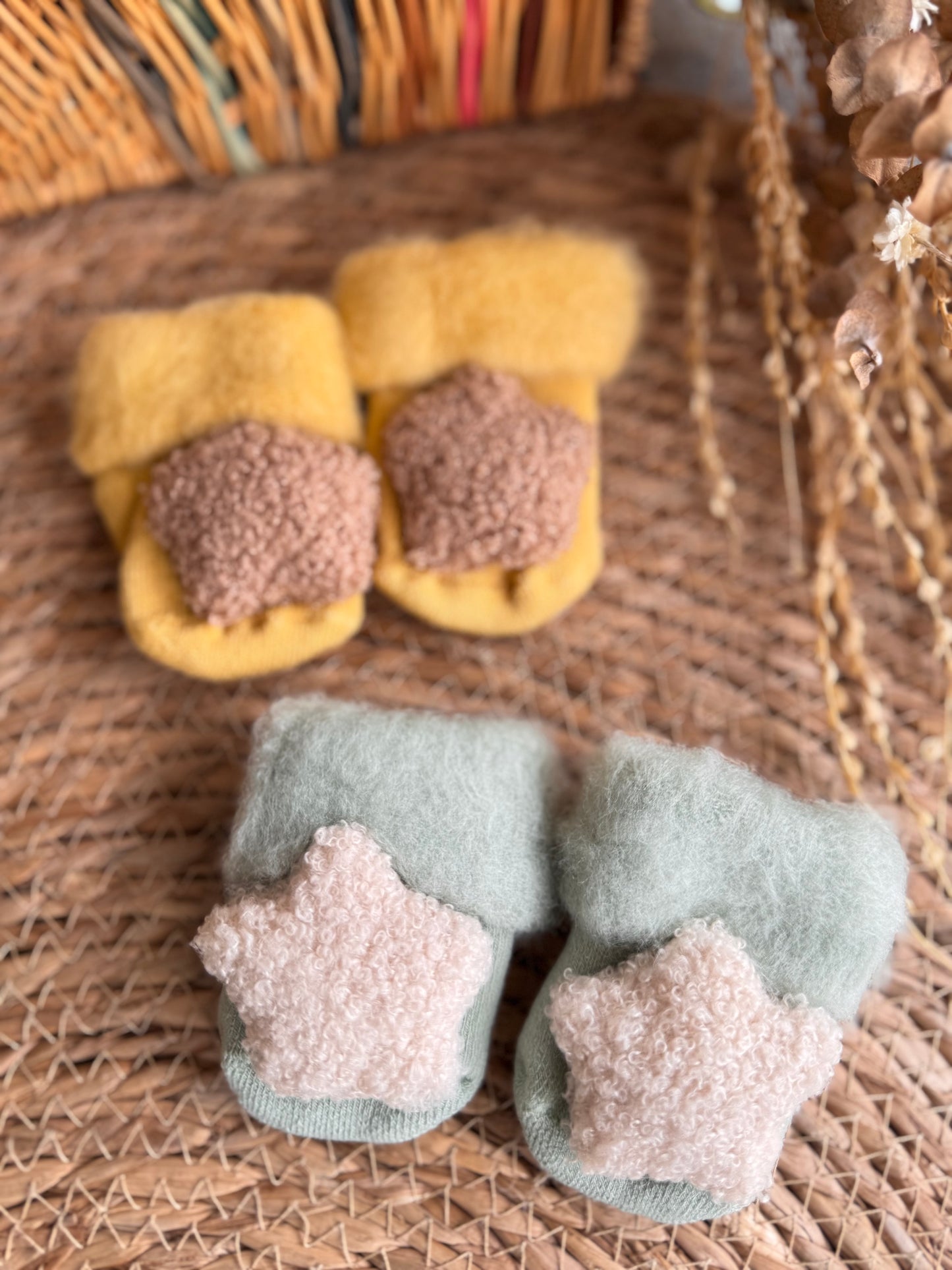 Cozy Baby Booties