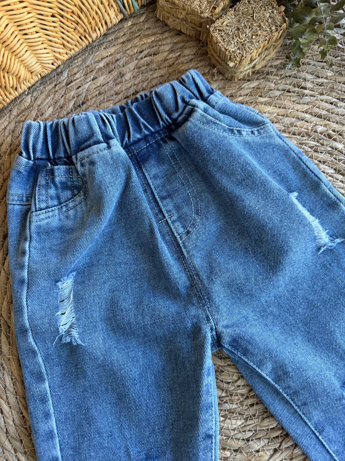 Broken Denim Pant