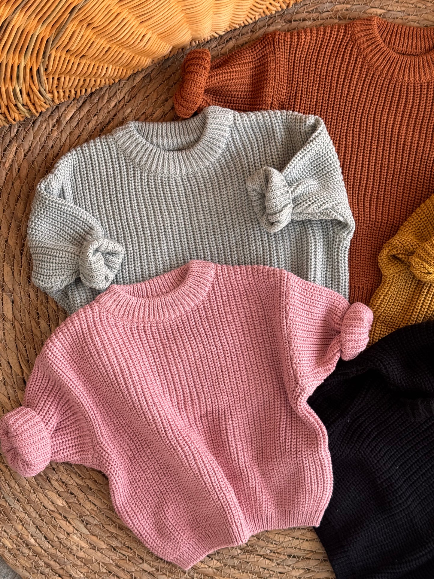 Colorful chase sweater