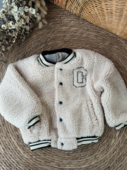 Teddy Varsity Jacket 🧸
