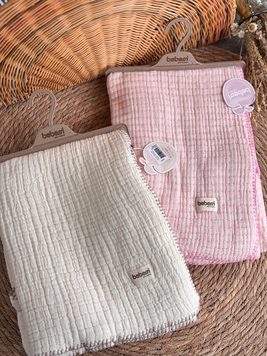 4 Layers Linen Blankets