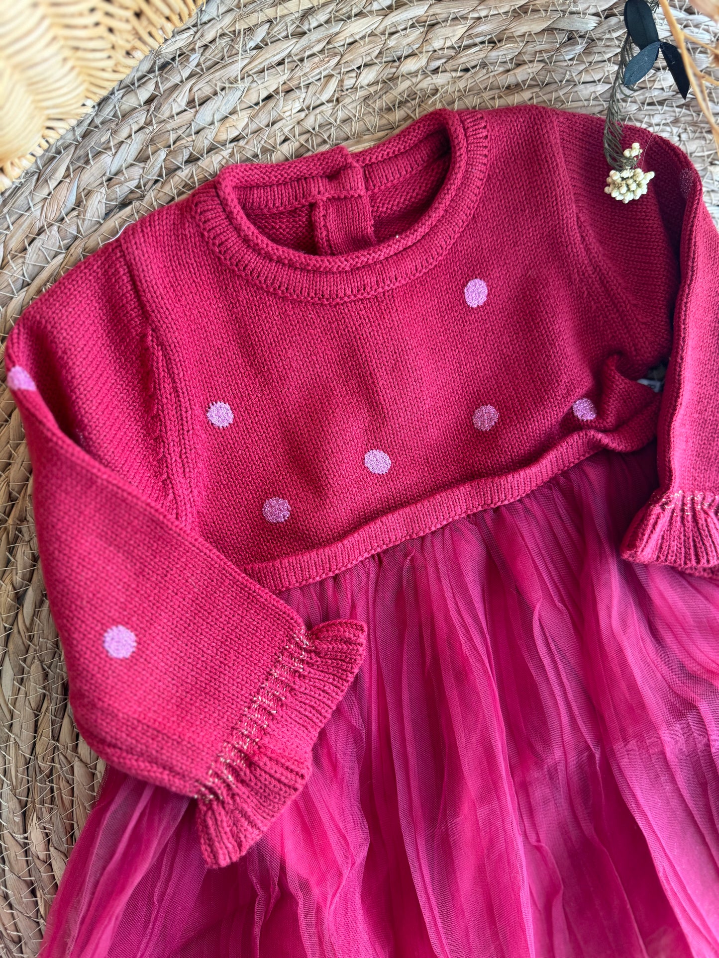 Berries Knitted Dress