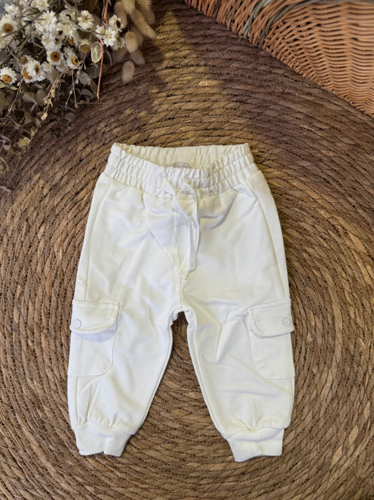 Cotton Jogger White