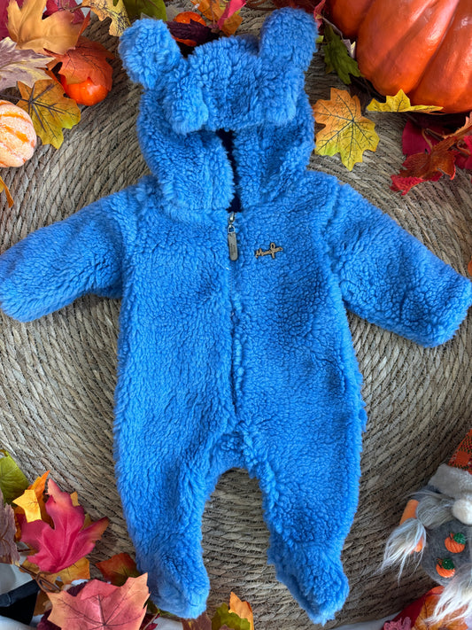 Teddy Plush Overall