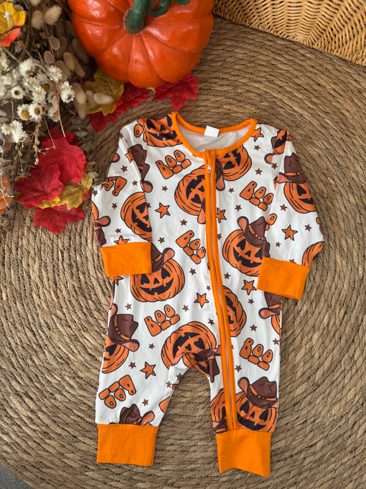 Pumpkin Boo Baby Romper 🎃