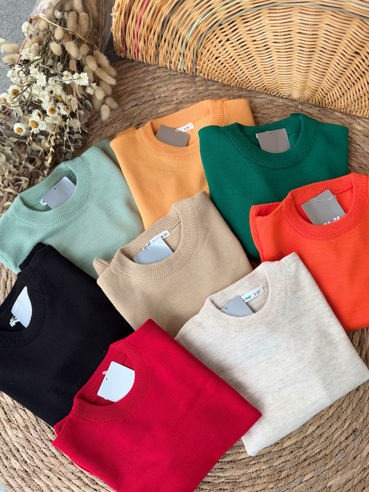 Everyday Cotton Sweater 🌿