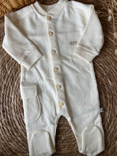 Load image into Gallery viewer, Baby Boy Overall-Off White
