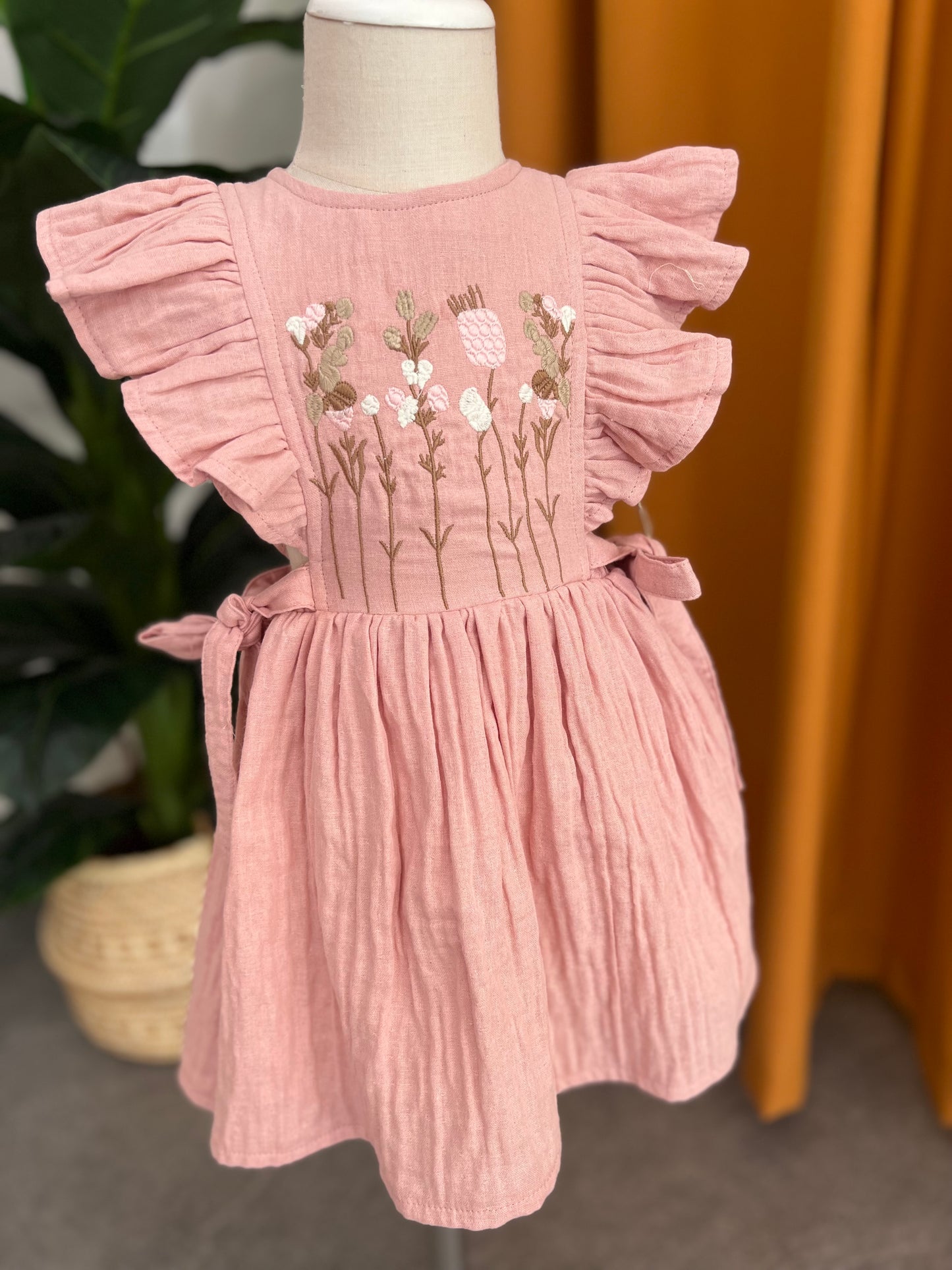 Wildflower Dress - Dusty Pink