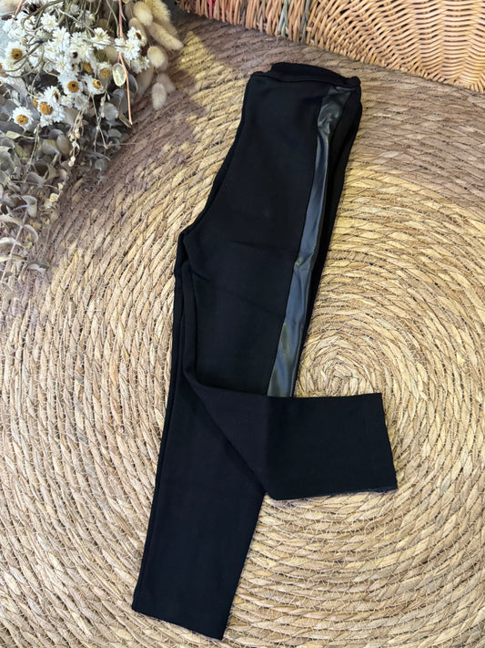 Black Side-Panel Legging🖤